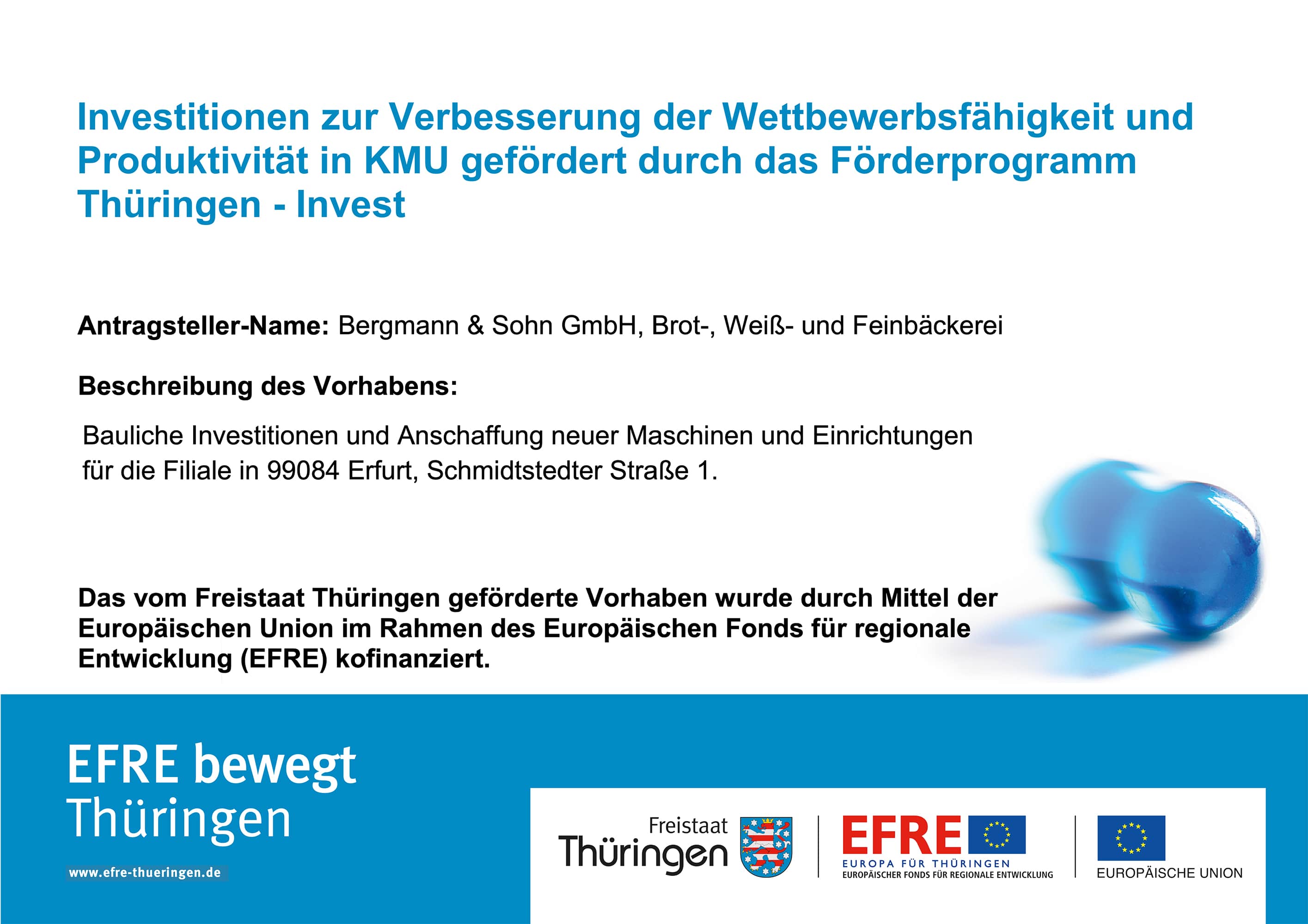 EFRE bewegt Thüringen