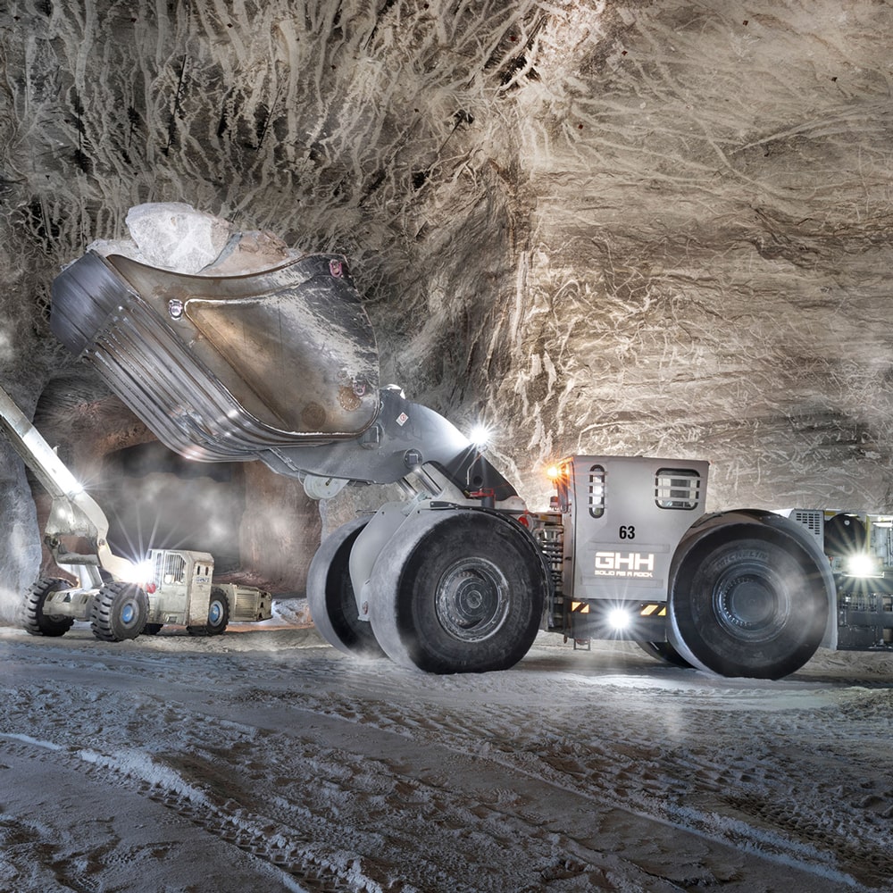 2. Foto vom Salzstollen in Sondershausen