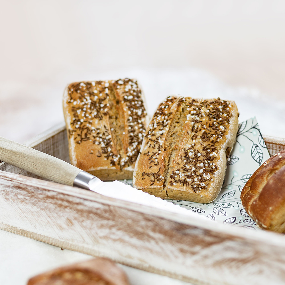 Brotplatz Kümmel Brötchen