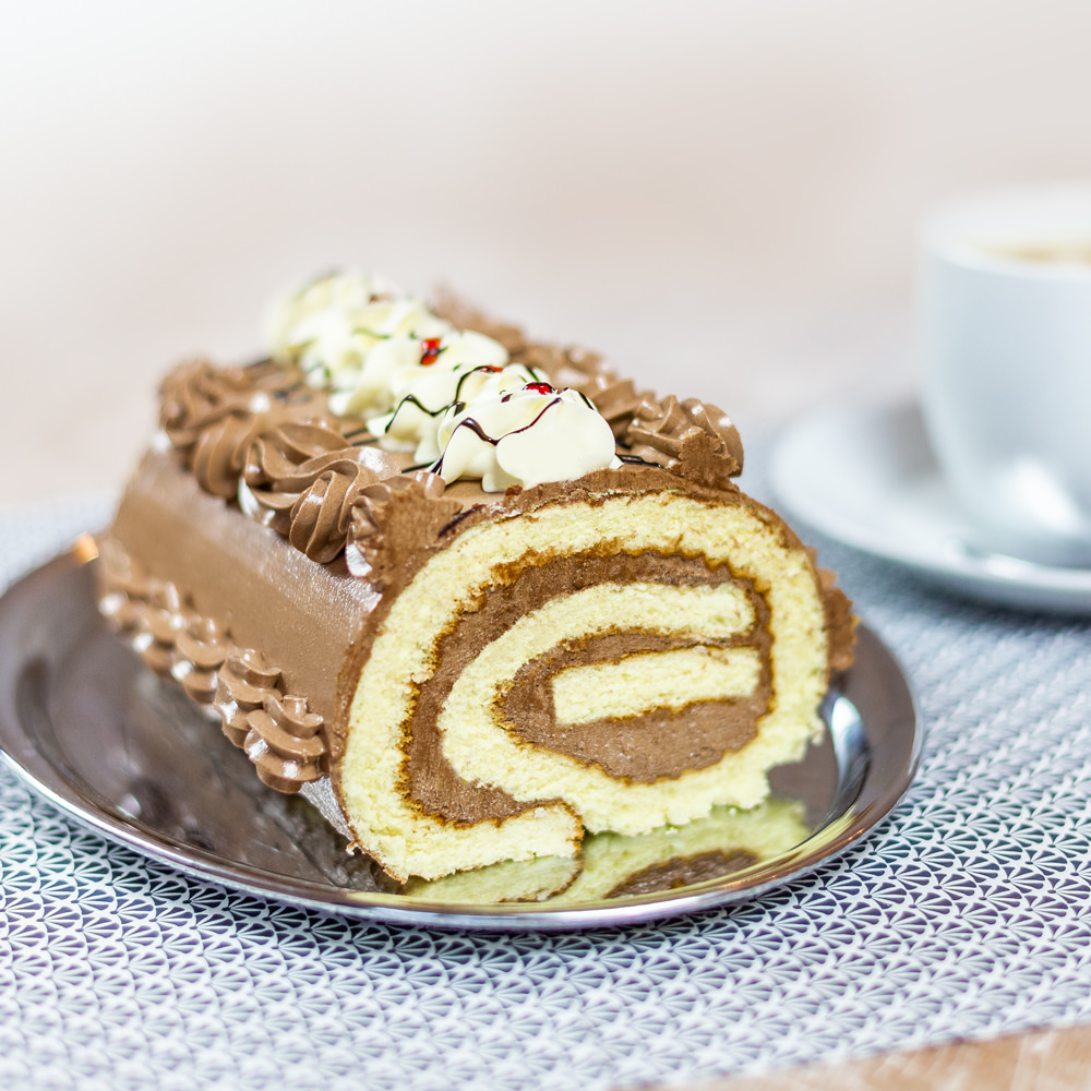 Krem-Roulade Schoko