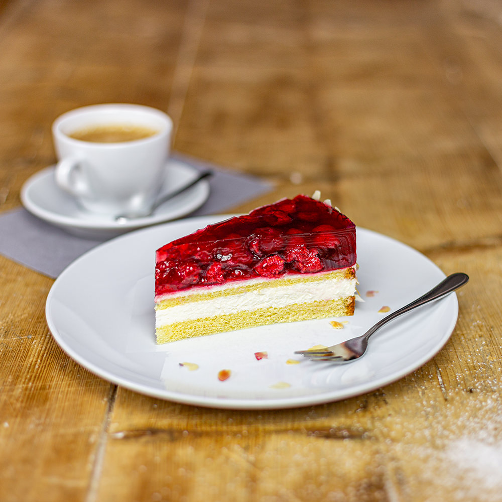 Obsttorte Himbeer