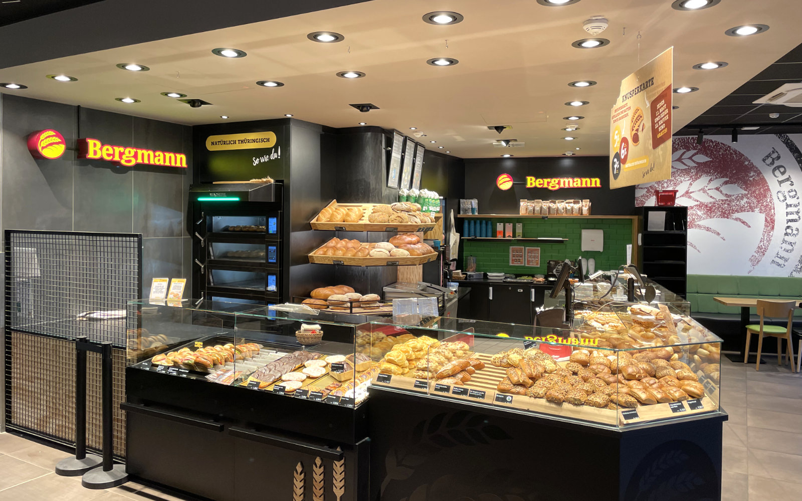 Filiale im REWE in Erfurt
